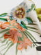 Труси кремового кольору з квітковим принтом купальні | 5677347 | фото 2