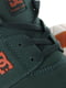 Кросівки зеленого кольору з логотипом | 5678255 | фото 2