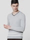 Пуловер светло-серый | 5678916