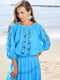 Пляжна блуза блакитна | 5679407