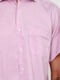 Рубашка розового цвета в полоску | 5679934 | фото 2