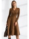 Платье коричневое | 5681804 | фото 5
