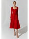 Платье красное | 5681950 | фото 4