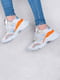 Кросівки біло-морквяного кольору | 5644290 | фото 3