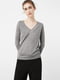 Пуловер серый | 5234709