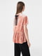 Блуза пастельно-розовая бархатная | 5669405 | фото 3