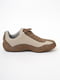 Кросівки коричневого кольору з логотипом | 5663361 | фото 4