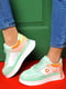 Кросівки комбінованого кольору з логотипом | 5672630 | фото 6