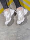 Кросівки біло-кавового кольору | 5642803 | фото 2