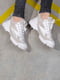Кросівки біло-кавового кольору | 5642803 | фото 3