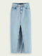 Юбка джинсовая синяя | 5687510