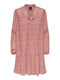 Сукня рожевого кольору з візерунком | 5687613