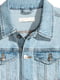 Куртка джинсова блакитна | 5689095 | фото 3
