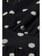 Блуза чорна в горошок | 5689512 | фото 5