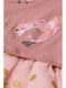 Платье розовое в принт | 5690633 | фото 3