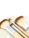 Набор бамбуковых кистей для макияжа в чехле (4 шт) | 5690833 | фото 2