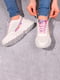 Кросівки біло-рожеві | 5643212