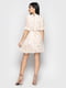 Платье белое с цветочным принтом | 5697370 | фото 2