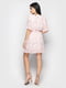 Платье розовое с цветочным принтом | 5697373 | фото 2