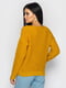 Пуловер гірчичного кольору | 5697733 | фото 2