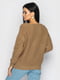 Пуловер коричневый | 5697735 | фото 2