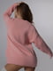 Джемпер рожевого кольору з анімалістичним принтом | 5701497 | фото 3