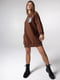 Сукня коричневого кольору з анімалістичним принтом | 5701504 | фото 5