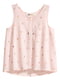 Блуза розовая в принт | 5551026 | фото 2