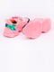 Кроссовки розовые с контрастными вставками | 5644694 | фото 2