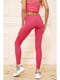 Легінси спортивні рожевого кольору | 5703811 | фото 4