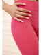 Легінси спортивні рожевого кольору | 5703811 | фото 5