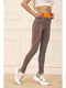 Легінси спортивні сіро-морквяного кольору | 5703825 | фото 3