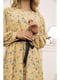 Сукня жовта з квітковим принтом | 5703864 | фото 4