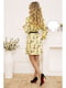 Сукня жовта з квітковим принтом | 5703875 | фото 3