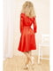 Платье красного цвета | 5703878 | фото 3