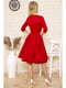 Платье красного цвета | 5703906 | фото 3