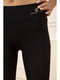 Легінси спортивні чорні з логотипом | 5704162 | фото 5