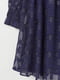 Сукня фіолетова в принт | 5704704 | фото 2