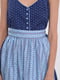Сукня синя з візерунком | 5704754 | фото 8