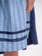 Сукня синя з візерунком | 5704754 | фото 9