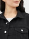Куртка джинсовая черная | 5704804 | фото 4