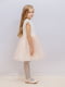 Платье молочно-розовое с рисунком | 5706460 | фото 2