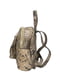 Рюкзак бежевого кольору з анімалістичним візерунком | 5704350 | фото 3