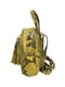 Рюкзак жовтий з анімалістичним візерунком | 5704352 | фото 3
