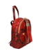 Рюкзак красного цвета с анималистическим узором | 5704354 | фото 5