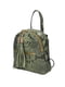 Рюкзак цвета хаки с анималистическим узором | 5704356 | фото 2