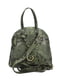 Рюкзак цвета хаки с анималистическим узором | 5704356 | фото 4