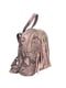 Рюкзак розового цвета с анималистическим узором | 5704358 | фото 5