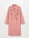 Пальто розового цвета | 5708103 | фото 2
