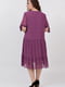 Платье фиолетовое с цветочным принтом | 5711224 | фото 4